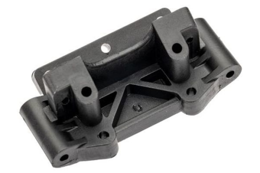 Traxxas Ersatzteile Bulkhead vorne schwarz für Bandit, Bandit VXL, Bigfoot, Bigfoot No. 1, Ford F-150 Raptor, Rustler, Rustler VXL, Slash 2WD, Slash 2WD BL-2S, Slash VXL 2WD, Stampede, Stampede VXL