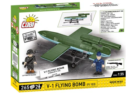 COBI Klemmbausteine Flugzeug V1 Flying Bomb FI103 - 265 Teile