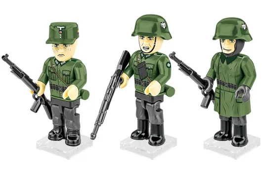 COBI Klemmbausteine Figuren WWII Deutsche Infantrie - 33 Teile