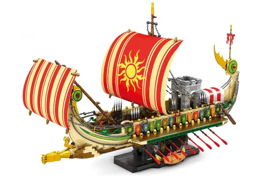 Reobrix Klemmbausteine Griechisches Kriegsschiff - 2982 Teile