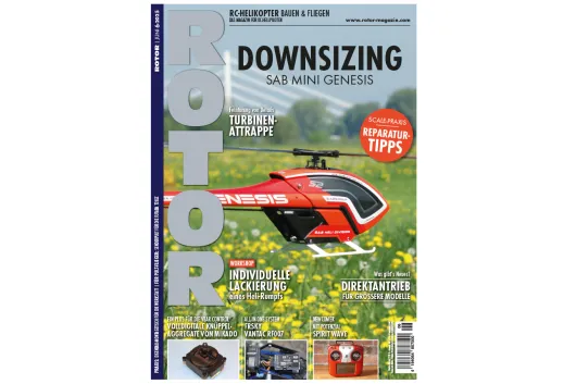 Rotor Fachmagazin für Modellhubschrauber Ausgabe 6 Juni 2025