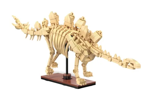 CaDA Klemmbausteine Dinosaurier Fossilien Stegosaurus - 297 Teile