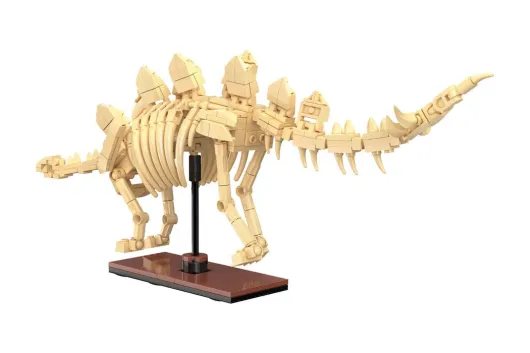 CaDA Klemmbausteine Dinosaurier Fossilien Stegosaurus - 297 Teile