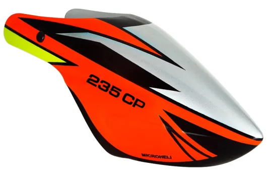 Microheli Airbrush Fiberglass Evil Eye Haube für Blade Revolution 235CP