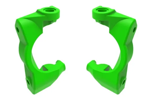 Traxxas Ersatzteile Nachlauf-Blöcke in Grün für Mini-Maxx 1/16