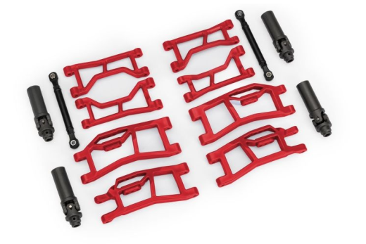 Traxxas Tuning Widemaxx Aufhängungs-Kit in Rot für Mini-Maxx und MINI-XRT 1/16