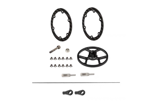 OMPHobby Tuning Upgrade Set Riemenscheibe Vorne 88 Zähne für M4
