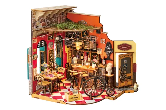 Lasercut Holzbausatz Standmodell Cheers Bar und Dining - 312 Teile