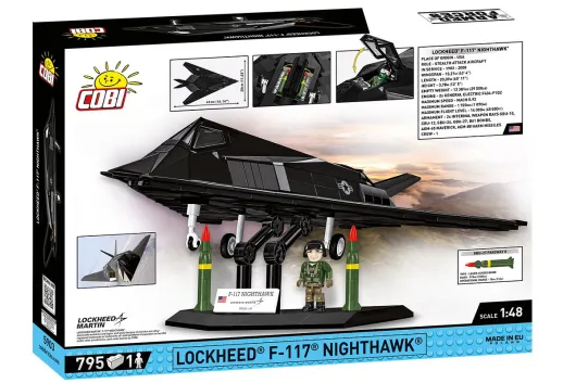 COBI Klemmbausteine Flugzeuge Lockheed Martin Nighthawk F-117 - 795 Teile