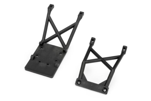 Traxxas Ersatzteile Skid-Platten in schwarz für Bigfoot und Stampede 1/10