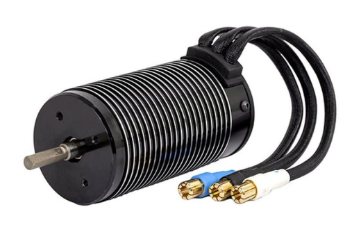 Velineon Brushless-Motor schwarz 2000kV 77mm 6,5mm Stecker für Traxxas Maxx-Slash und Sledge 1/8