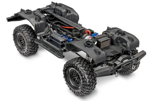 Traxxas TRX-4 4x4 Kit / Baukasten 1/10 Scale-Crawler Brushed Clipless Bausatz mit Elektronik, ohne Karo ohne Akku und ohne Lader