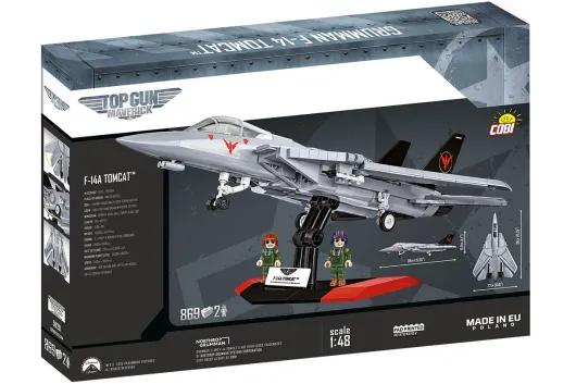 COBI Klemmbausteine Flugzeuge Top Gun Grumman F-14 Tomcat - 869 Teile