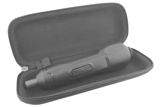 Elektrischer Schraubendreher mit Akku USB-C Anschluss mit Ladekabel und mit Tasche
