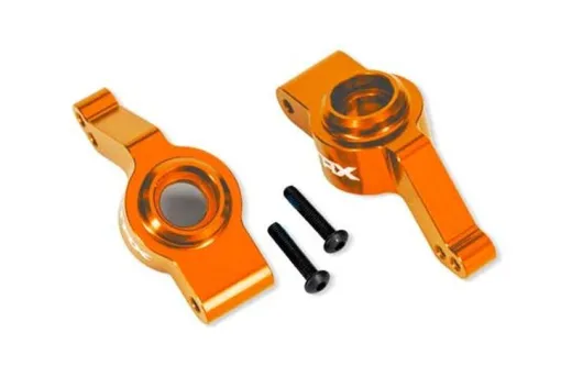 Traxxas Tuning Radträger in Orange für TRX9080 Extreme HD für Bigfoot, Ford, Rustler, Slash, Stampede 4x4 1/10