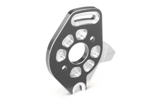 Traxxas Tuning Motorplatte aus Aluminium in Grau für Ford Raptor, Slash und Stampede 1/10