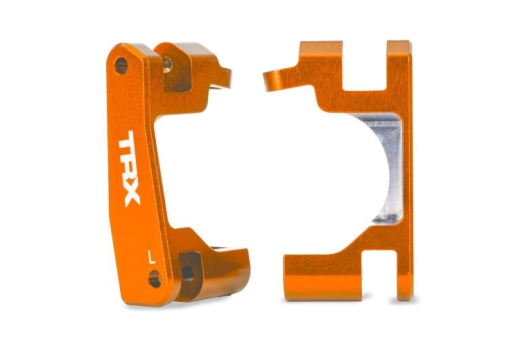 Traxxas Tuning Caster Blocks in Orange für TRX9080 Extreme HD für Bigfoot, Ford, Rustler, Slash, Stampede 4x4 1/10