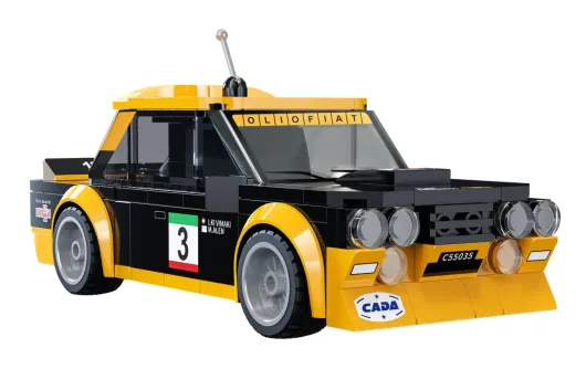 CaDA Klemmbausteine Auto Fiat 131 Abarth 1:24 - 254 Teile