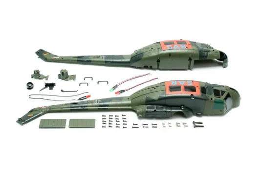 FliteZone Ersatzteile Rumpfbausatz SAR für Bell UH-1DX