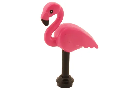 Klemmbausteine Tier Flamingo groß 1Stück