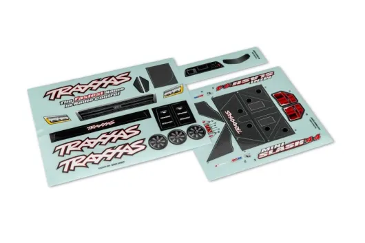Traxxas Ersatzteile Aufkleber Satz für Mini-Slash 4x4 1/16