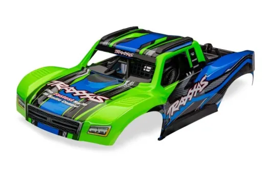 Traxxas Ersatzteile Karosserie in Grün für Mini-Slash 4x4 1/16