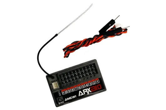 Amewi ATXH10 10-Kanal Fernsteuerung mit Empfänger ARXB10 10-Kanal