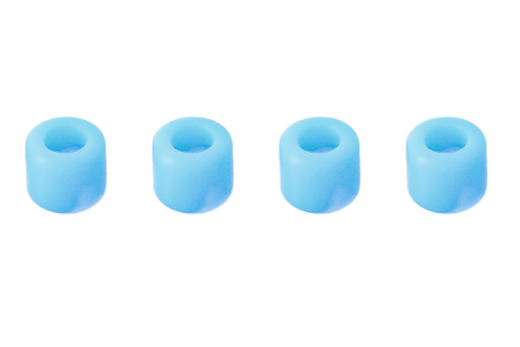 OMPHobby Ersatzteile Kufengummi in Blau für M5, M6 und M7