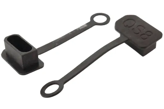 QS8-S Abdeckkappe aus PVC für QS8-S Strecker 2Stück