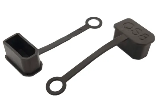 QS8-S Abdeckkappe aus PVC für QS8-S Buchsen 2Stück