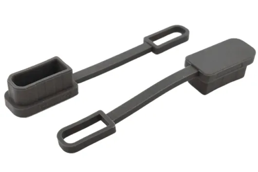 QS8-S Abdeckkappe aus Softsilikon für QS8-S Stecker 2Stück