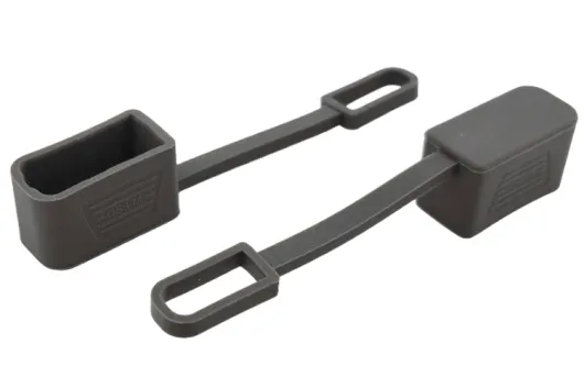 QS8-S Abdeckkappe aus Softsilikon für QS8-S Buchsen 2Stück