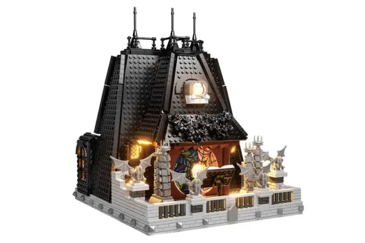 Baka Klemmbausteine Gebäude Wednesday Addams Modular Buildings / Addams Gruselhaus - 2419 Teile