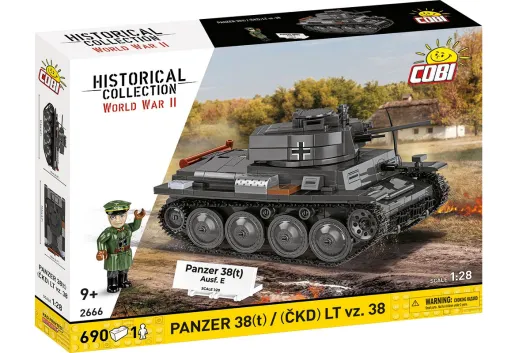COBI Klemmbausteine Panzer 38T / LT vz. 38 - 690 Teile
