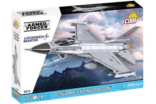 COBI Klemmbausteine Flugzeuge F-16AM Fighting Falcon - 495 Teile
