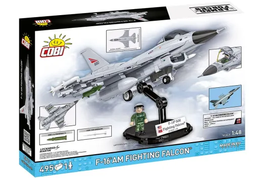 COBI Klemmbausteine Flugzeuge F-16AM Fighting Falcon - 495 Teile