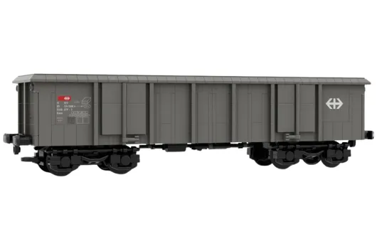 Stoneheap Klemmbausteine EAOS Offener Güterwagen - 813 Teile