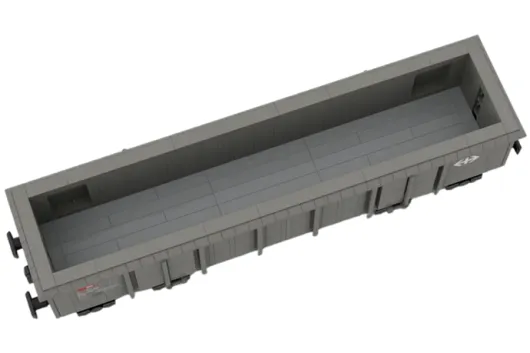 Stoneheap Klemmbausteine EAOS Offener Güterwagen - 813 Teile