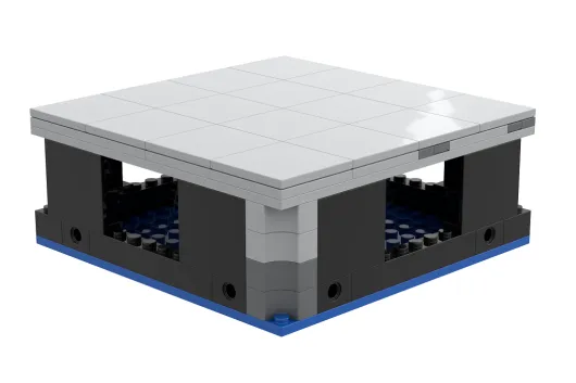 Stoneheap Klemmbausteine Hafenmodul Mitte - 67 Teile