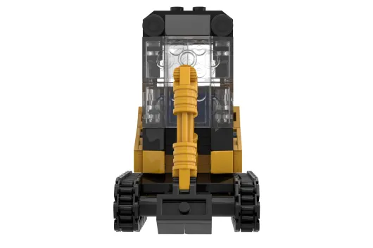 Stoneheap Klemmbausteine Baufahrzeuge Minibagger - 173 Teile