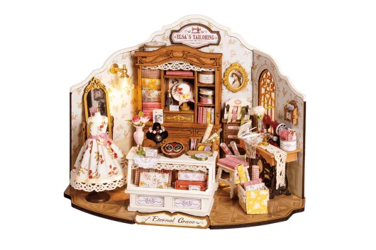 Lasercut Bausatz Elsas Schneiderei - 266 Teile