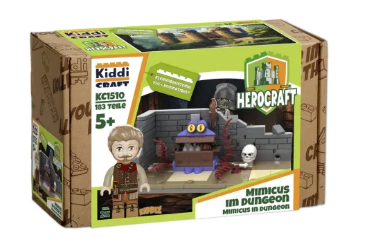Kiddicraft Klemmbausteine Mimicus im Dungeon - 191 Teile