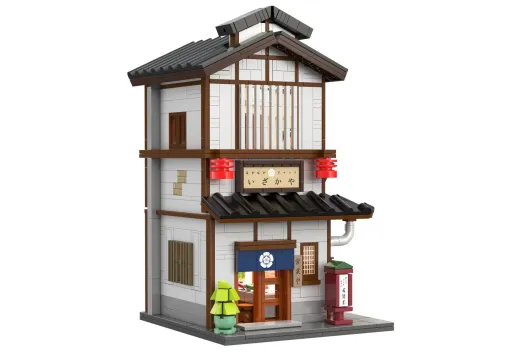 CaDA Klemmbausteine Gebäude Japanisches Izakaya - 1195 Teile