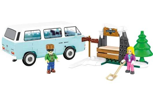 COBI Klemmbausteine Auto Volkswagen Winter Adventure - 189 Teile