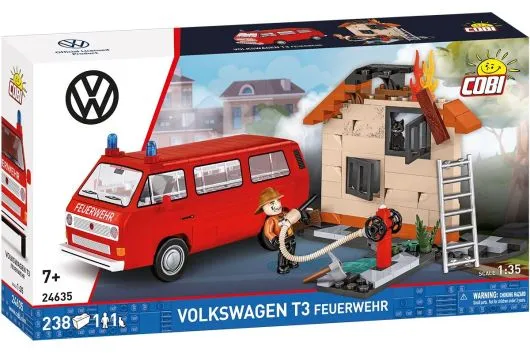 COBI Klemmbausteine Auto Volkswagen T3 Feuerwehr - 238 Teile