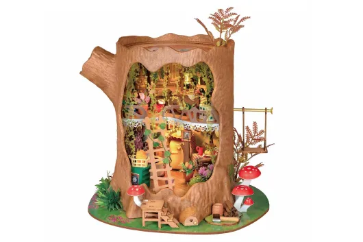 Lasercut Bausatz Standmodell Märchenbaumhaus - 275 Teile