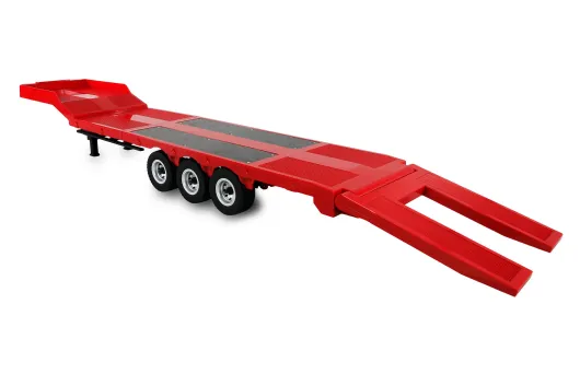 Amewi RC Tieflader-Sattelauflieger Dreiachser in Rot für Scania 1:18