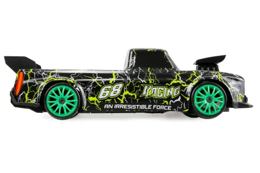 Amewi RC Auto Drift Sport Car Mini-Breaker 4WD in Grün 1:24 RTR