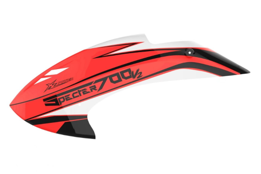 XLPower Ersatzteile Haube in Rot für Specter 700 V2 Ultimate