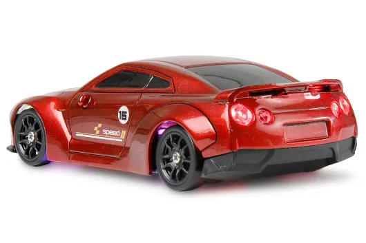 Amewi RC Auto Drift Sport GTR mit Gyro 4WD in Rot 1:43 RTR